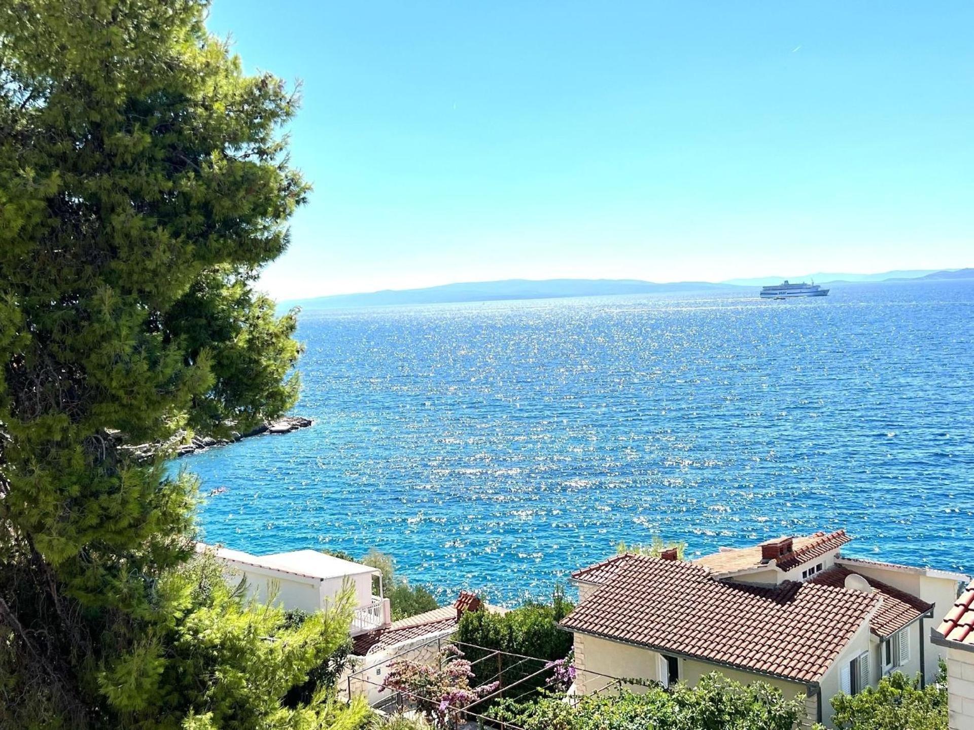 Ferienwohnung Mit Balkon Und Herrlichem Meerblick Trogir Exterior photo